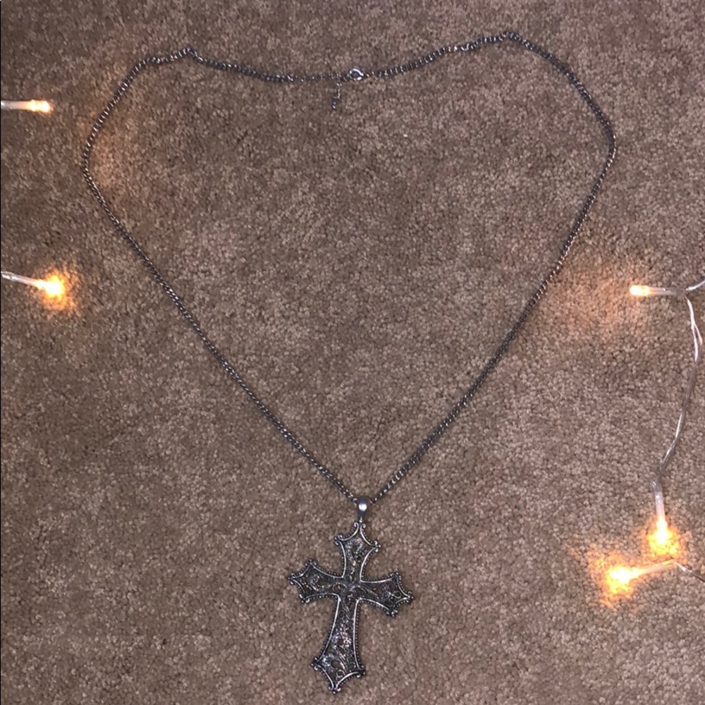 Cross necklace!